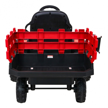 Traktor Titanium Z Przyczepą Czerwony